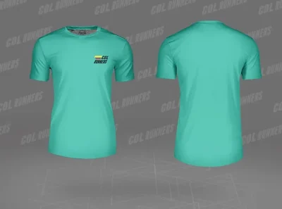 Camiseta verde menta de entrenamiento