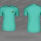 Camiseta verde menta de entrenamiento
