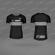 Camiseta Negra de Entrenamiento Running