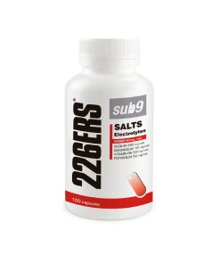 SUB9 Salts Electrolytes con y sin cafeína. 100 cápsulas