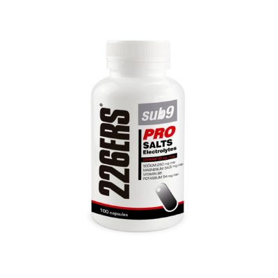 SUB9 Salts Electrolytes con y sin cafeína. 100 cápsulas