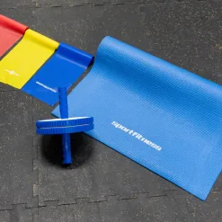 Kit Colchoneta+kit elasticos 1mt + rueda abdominal