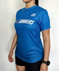 Camiseta de Entrenamiento Azul - Rojo