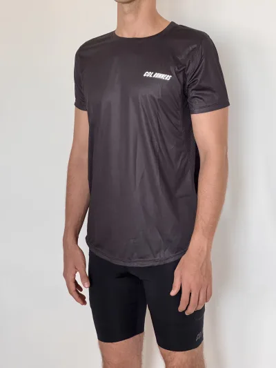 Camiseta negra entrenamiento