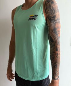 Esqueleto verde menta entrenamiento