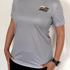Camiseta gris de Entrenamiento Running