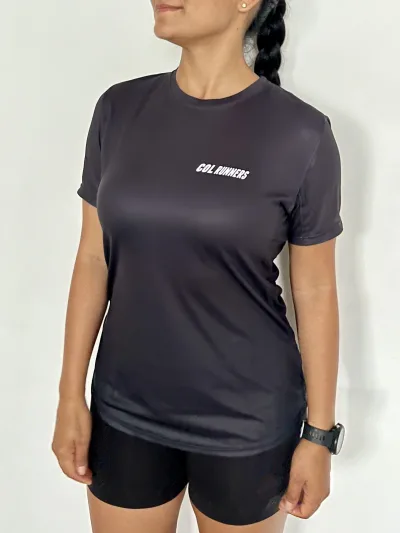 Camiseta negra entrenamiento