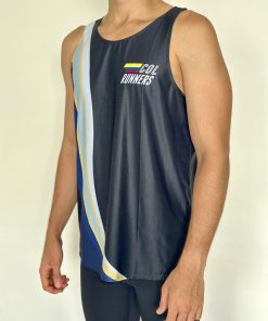 Esqueleto línea azul