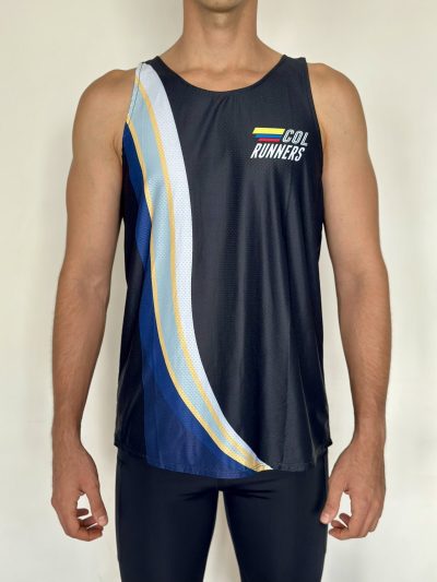 Esqueleto línea azul